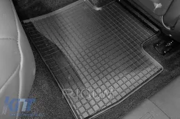 Spezifische Gummimatten geeignet für Citroen C5X, C5X PHEV nach 2022, Peugeot 408, 408 PHEV nach 2023, 4-teiliges Set, schwarze Farbe-image-6229353