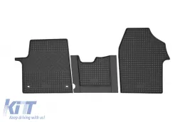 image-28-Spezifische Gummimatten geeignet für Citroen Jumpy, Peugeot Expert, Toyota Proace nach 2016, Citroen E-Jumpy, Opel Vivaro, Opel Vivaro-E, Peugeot E-Expert nach 2020, Fiat Scudo nach 2022, 3-teiliges S