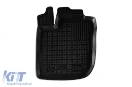 Spezifische Gummimatten geeignet für Dacia Logan MCV nach 2013, 4-teiliges Set, schwarze Farbe-image-6216673