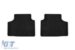 Spezifische Gummimatten geeignet für Dacia Duster LPG, HEV nach 2024, 4-teiliges Set, schwarze Farbe-image-6229571
