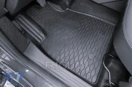 Spezifische Gummimatten geeignet für Dacia Duster LPG, HEV nach 2024, 4-teiliges Set, schwarze Farbe-image-6229576