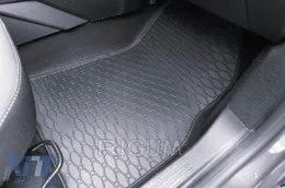 Spezifische Gummimatten geeignet für Dacia Duster LPG, HEV nach 2024, 4-teiliges Set, schwarze Farbe-image-6229577
