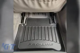 Spezifische Gummimatten geeignet für die Frogum 3D ProLine-Serie für Mercedes E-Klasse W211 2002-2009, CLS C219 2004-2010, 4-teiliges Set, schwarze Farbe, mit 24-monatiger Garantie-image-6221380