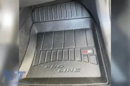 Spezifische Gummimatten geeignet für die Frogum 3D ProLine-Serie für Toyota Corolla XII nach 2018, Suzuki Swace nach 2020, 4-teiliges Set, schwarze Farbe, mit 24-monatiger Garantie-image-6221507
