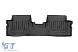 Spezifische Gummimatten geeignet für die Frogum 3D ProLine-Serie für Toyota Auris, Corolla X E140/E150 2006-2013, 3-teiliges Set, schwarze Farbe, mit 24-monatiger Garantie-image-6221713