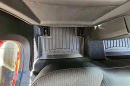 Spezifische Gummimatten geeignet für die Frogum 3D ProLine-Serie für Renault Clio nach 2019, Mitsubishi Colt Schrägheck nach 2023, 4-teiliges Set, schwarze Farbe, mit 24-monatiger Garantie-image-6222248