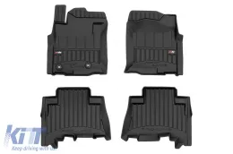 image-62-Spezifische Gummimatten geeignet für die Frogum 3D ProLine-Serie für Toyota Land Cruiser FJ150, 4Runner, Lexus LX nach 2009, Toyota Land Cruiser J200 nach 2007, 4-teiliges Set, schwarze Farbe, mit 24-