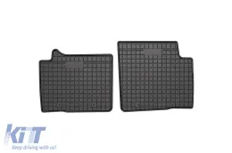 Spezifische Gummimatten geeignet für die Frogum El Toro-Serie für Fiat 500 Hatchback, 500 Hybrid nach 2020, 4-teiliges Set, schwarze Farbe-image-6230916