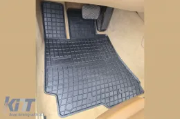 Spezifische Gummimatten geeignet für die Frogum El Toro-Serie für Mercedes S-Klasse W221 2005-2013 mit kurzem oder langem Radstand, 4-teiliges Set, schwarze Farbe-image-6231254