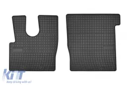 image-30-Spezifische Gummimatten geeignet für die Frogum El Toro-Serie für DAF XF 106 Euro 6 nach 2014, 2-teiliges Set, schwarze Farbe