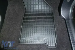 Spezifische Gummimatten geeignet für Dodge Journey nach 2008, Fiat Freemont nach 2011, 4-teiliges Set, schwarze Farbe-image-6248446