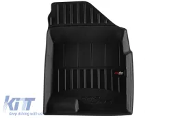 Spezifische Gummimatten geeignet für DongFeng Fengon 6 nach 2024, 3-teiliges Set, schwarze Farbe, mit 24-monatiger Garantie-image-6257038