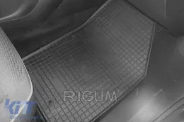 Spezifische Gummimatten geeignet für Fiat 500X nach 2015, 4-teiliges Set, schwarze Farbe-image-6249336