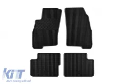 image-72-Spezifische Gummimatten geeignet für Fiat Punto Grande nach 2006, 4-teiliges Set, schwarze Farbe