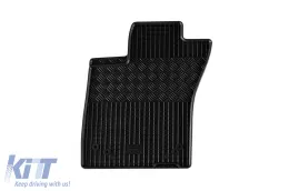 Spezifische Gummimatten geeignet für Fiat Tipo Hatchback, Limousine, Kombi nach 2016, 4-teiliges Set, schwarze Farbe-image-6249475