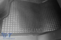 Spezifische Gummimatten geeignet für Fiat Fullback nach 2016, Mitsubishi L200 nach 2015, Mitsubishi L200 nach 2019, 4-teiliges Set, schwarze Farbe-image-6249433