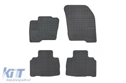 image-9-Spezifische Gummimatten geeignet für Ford Edge nach 2016, 4-teiliges Set, schwarze Farbe