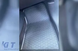 Spezifische Gummimatten geeignet für Ford Fiesta nach 2017, Puma nach 2020, 4-teiliges Set, schwarze Farbe-image-6228375
