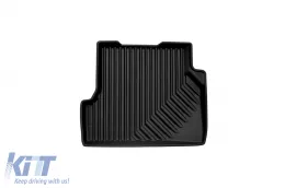 Spezifische Gummimatten geeignet für Ford Focus 2004-2011, 4-teiliges Set, schwarze Farbe-image-6226606