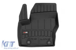 Spezifische Gummimatten geeignet für Ford Grand C-Max II 2010-2019, 3-teiliges Set, schwarze Farbe, mit 24-monatiger Garantie aus der Frogum 3D ProLine-Serie.-image-6222868
