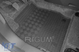 Spezifische Gummimatten geeignet für Ford KA+ nach 2016, 4-teiliges Set, schwarze Farbe-image-6249565