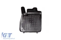 Spezifische Gummimatten geeignet für Ford Ecosport nach 2012, Fiesta nach 2016, Puma, Puma Hybrid nach 2019, 4-teiliges Set, schwarze Farbe-image-6214030