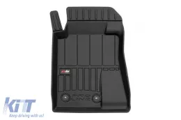 Spezifische Gummimatten geeignet für Ford Mustang Coupe 2014-2023, Ford Mustang nach 2023, 4-teiliges Set, schwarze Farbe, mit 24-monatiger Garantie-image-6223271