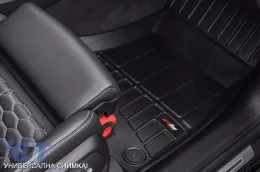 Spezifische Gummimatten geeignet für Ford Transit Courier nach 2023, 2-teiliges Set, schwarze Farbe, mit 24-monatiger Garantie-image-6224030