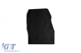 Spezifische Gummimatten geeignet für Ford Tourneo, Transit Connect nach 2014, Tourneo Connect nach 2019, 2 Sitze, 2-teiliges Set, schwarze Farbe-image-6249182