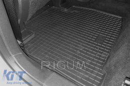 Spezifische Gummimatten geeignet für Ford Galaxy, S-Max nach 2015, 4-teiliges Set, schwarze Farbe-image-6249418