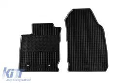Spezifische Gummimatten geeignet für Ford Ecosport nach 2018, 4-teiliges Set, schwarze Farbe-image-6249725