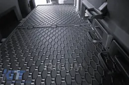 Spezifische Gummimatten geeignet für Ford Tourneo Custom nach 2024, für die Sitze der dritten Reihe, 2-teiliges Set, schwarze Farbe-image-6250222