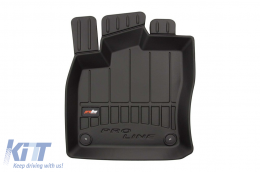 Spezifische Gummimatten geeignet für Frogum Seat Tarraco nach 2018, Skoda Kodiaq nach 2016, 4-teiliges Set, schwarze Farbe, mit 24-monatiger Garantie-image-6220840