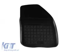 Spezifische Gummimatten geeignet für Honda Civic 2006-2011, 3-5 Türen, 4-teiliges Set, schwarze Farbe-image-6214489