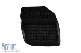 Spezifische Gummimatten geeignet für Honda Civic Hatchback 2012-2017, Kombi 2013-2017, 4-teiliges Set, schwarze Farbe-image-6214571