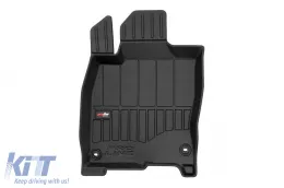 Spezifische Gummimatten geeignet für Honda Civic X 2015-2021, 4-teiliges Set, schwarze Farbe, mit 24-monatiger Garantie-image-6223477