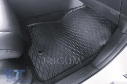 Spezifische Gummimatten geeignet für Honda CR-V e:HEV, PHeV nach 2023, 4-teiliges Set, schwarze Farbe-image-6229484