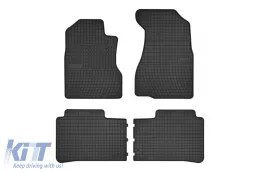 image-54-Spezifische Gummimatten geeignet für Honda CR-V 2002-2006, 4-teiliges Set, schwarze Farbe aus der Frogum El Toro Serie