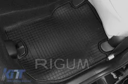 Spezifische Gummimatten geeignet für Honda Jazz Crosstar, Jazz Hybrid nach 2020, 4-teiliges Set, schwarze Farbe-image-6229171