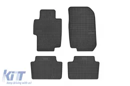 image-52-Spezifische Gummimatten geeignet für Honda Accord 2002-2008, 4-teiliges Set, schwarze Farbe aus der Frogum El Toro-Serie