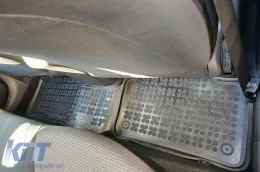 Spezifische Gummimatten geeignet für Hyundai i30 Hatchback, Fastback 2016-2020, nach 2020, Kia Ceed, Proceed, Xceed nach 2018, 3-teiliges Set, schwarze Farbe-image-6215563