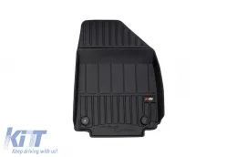 Spezifische Gummimatten geeignet für Hyundai Ioniq 6 Limousine nach 2022, 3-teiliges Set, schwarze Farbe, mit 24-monatiger Garantie-image-6222328