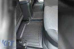 Spezifische Gummimatten geeignet für Hyundai Kona Electric 2018-2023, 3-teiliges Set, schwarze Farbe, mit 24-monatiger Garantie-image-6222912
