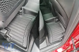 Spezifische Gummimatten geeignet für Hyundai Tucson nach 2020, nicht geeignet für Hybrid, 3-teiliges Set, schwarze Farbe, mit 24-monatiger Garantie-image-6222920