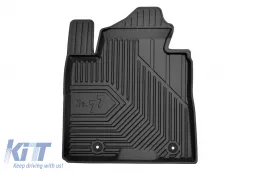 Spezifische Gummimatten geeignet für Hyundai Tucson, Kia Sportage 2015-2018, 4-teiliges Set, schwarze Farbe-image-6226544
