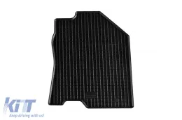 Spezifische Gummimatten geeignet für Hyundai Kona Electric 2018-2023, 4-teiliges Set, schwarze Farbe-image-6229182