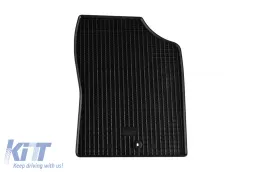 Spezifische Gummimatten geeignet für Hyundai Santa Fe nach 2021, 4-teiliges Set, schwarze Farbe-image-6229228