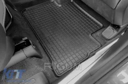 Spezifische Gummimatten geeignet für Hyundai Santa Fe nach 2021, 4-teiliges Set, schwarze Farbe-image-6229232