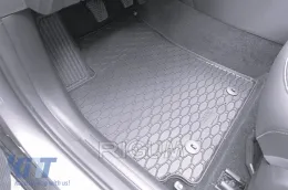Spezifische Gummimatten geeignet für Hyundai Kona, HEV nach 2023, 4-teiliges Set, schwarze Farbe-image-6229437