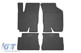 image-35-Spezifische Gummimatten geeignet für Hyundai Getz 2002-2011, 4-teiliges Set, schwarze Farbe aus der Frogum El Toro-Serie